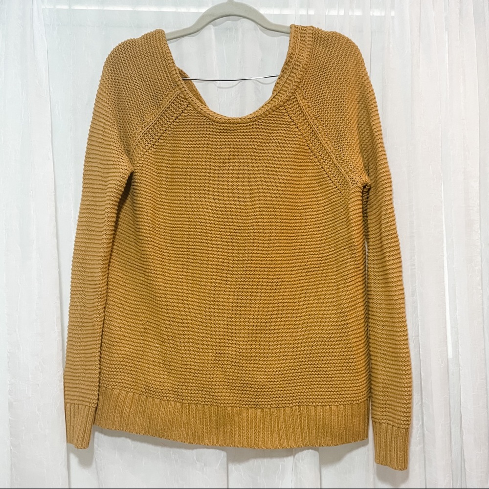 Roxy Yellow Golden Knitted Sweater XS